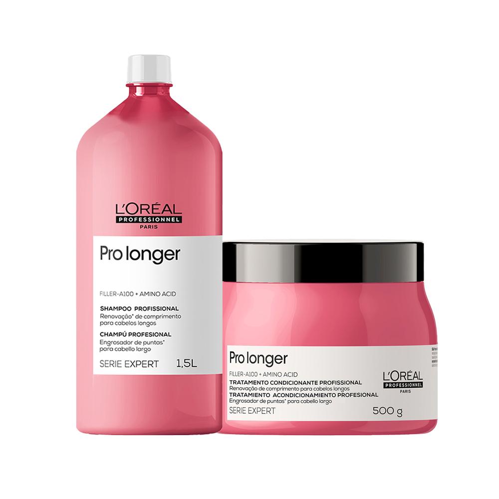 Kit L'Oréal Pro Serie Exp Pro Longer – Sh 1500 ml e Más em Oferta na Shopee