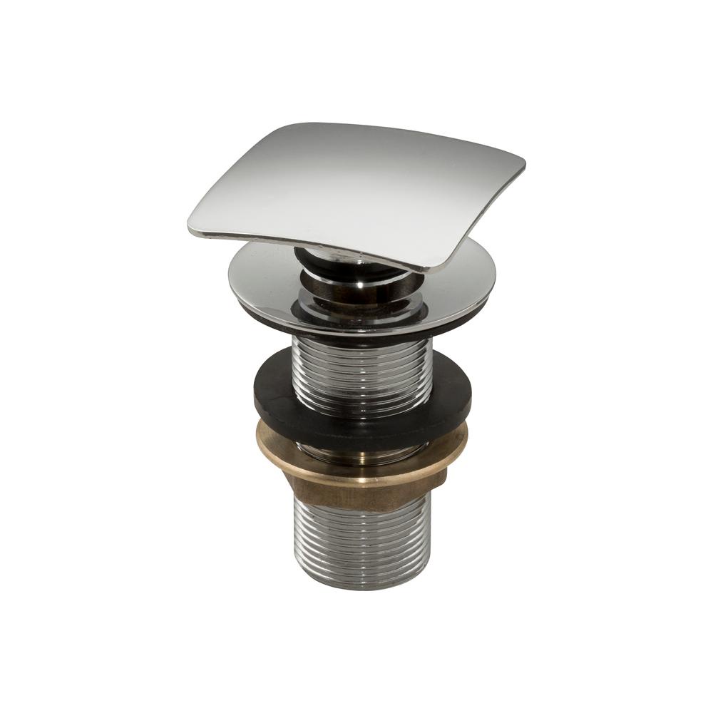 Válvula Click Quadrada Lavatório 7/8 Metal Cromado em Oferta na Shopee