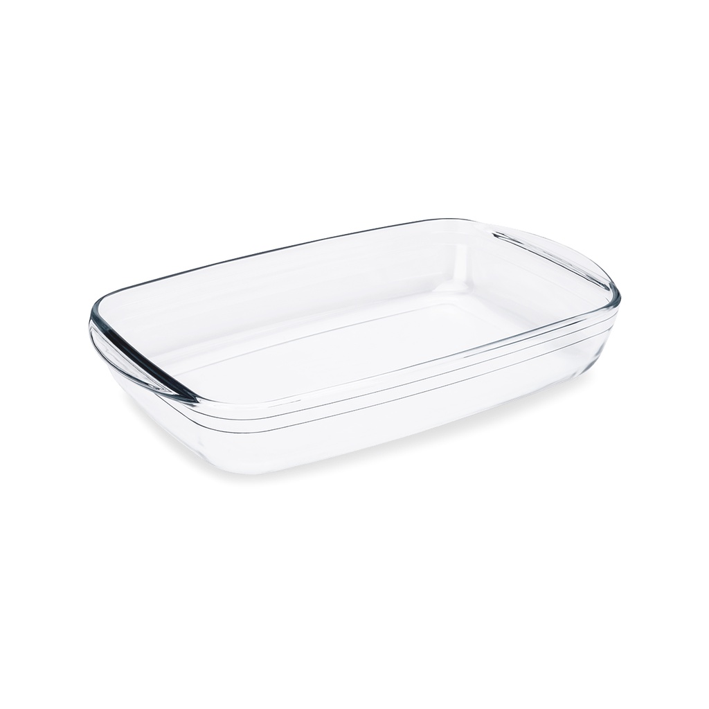 Assadeira De Vidro Retangular Brinox Cheff 3,6 Litros 39 x 24 x 6,5 cm