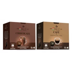 Cápsula Dolce Gusto Chocolate E Cacau 70% Café Italle 20 Und