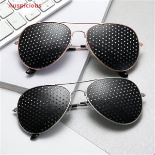 [Óculos De Sol Retro Pinhole Pequenos Buracos Melhoradores Unissex Bons Olhos