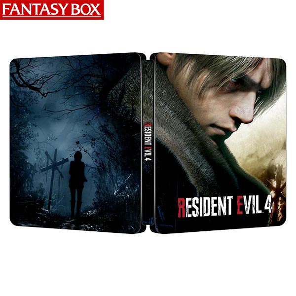 Steelbook Resident Evil 4 Caixa De Armazenamento Nova