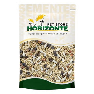 Ração Light Calopsita Sem Girassol 1kg Mistura Sementes Alpiste Painço para Agapornis Periquito em Oferta na Shopee