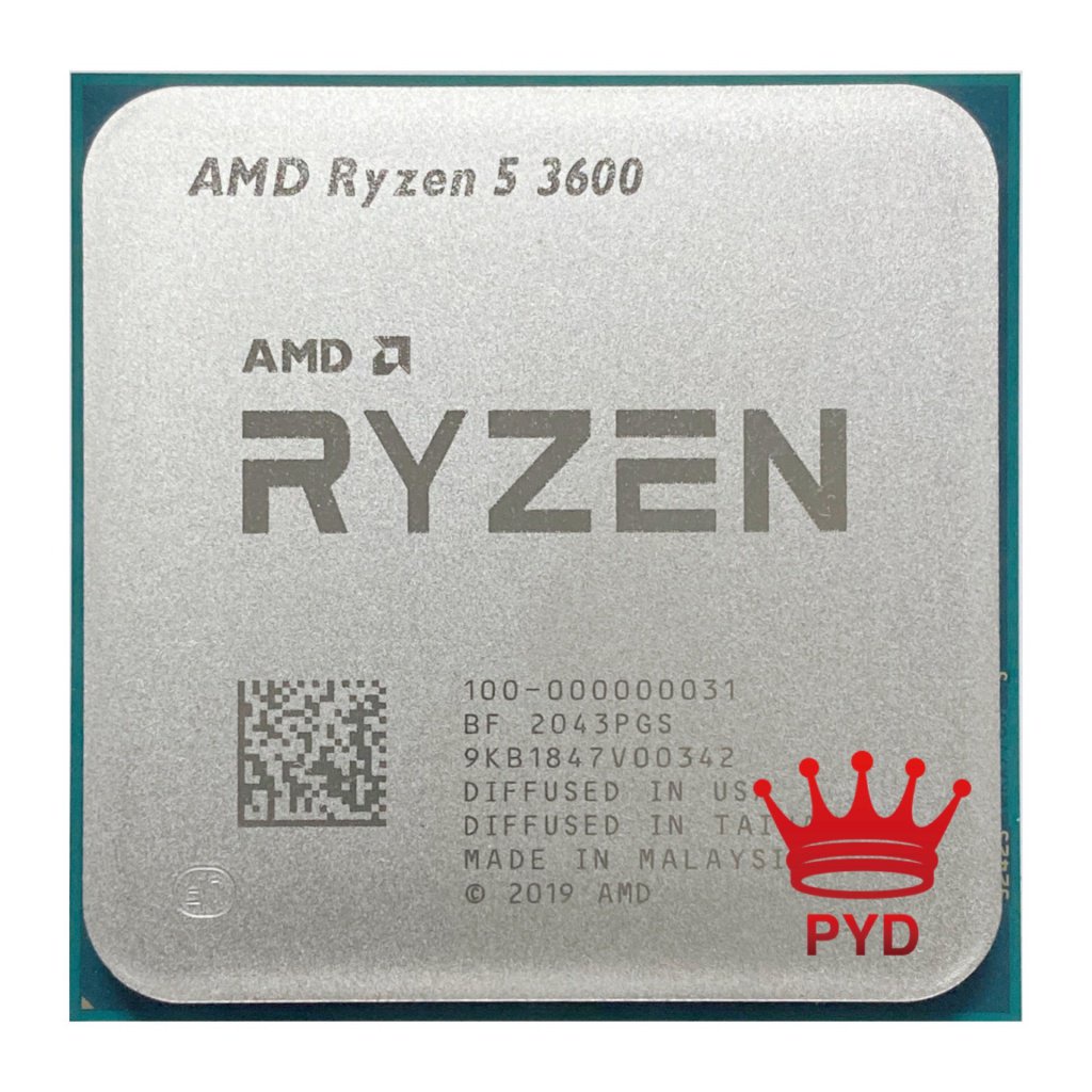 Usado AMD Ryzen 5 3600 R5 3600 Seis Núcleos Doze Fios 3,6 GHz Processador De CPU 7NM 100-000000031 Soquete AM4 UCCB