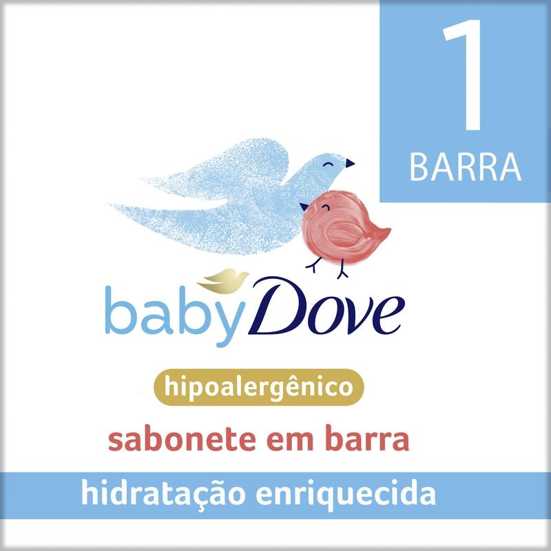 Sabonete em Barra Baby Dove Hidratação Enriquecida 75g em Oferta na Shopee