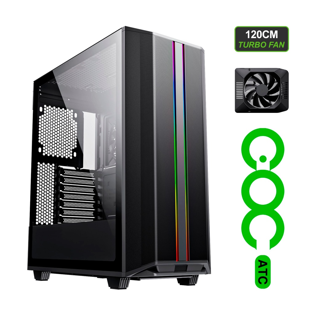 Gabinete Gamer Preto Gamemax Precision