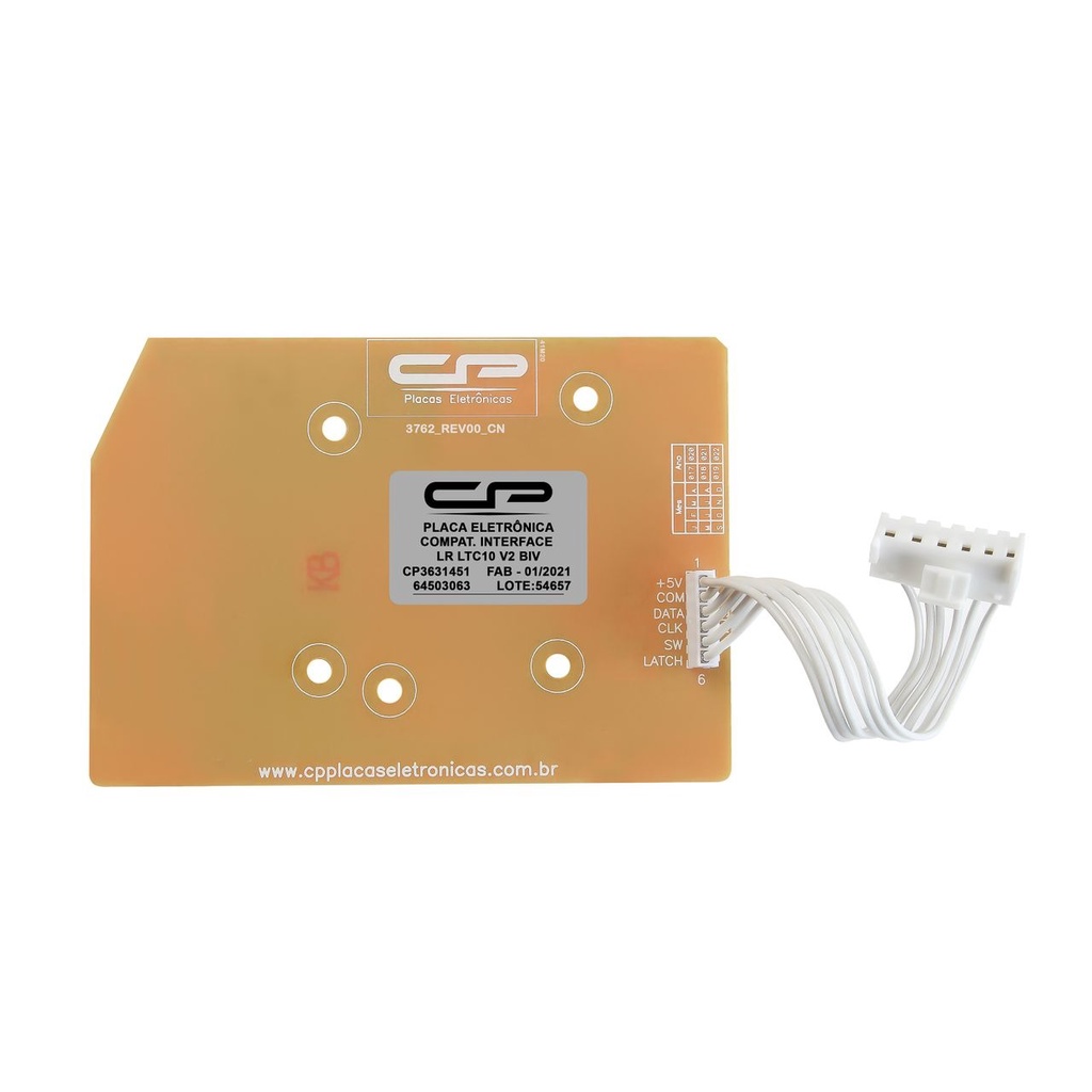 Placa Cp 1451 Interface Ltc10/ Lt15f/Ltd09/ Ltd11/ Lt12f V2