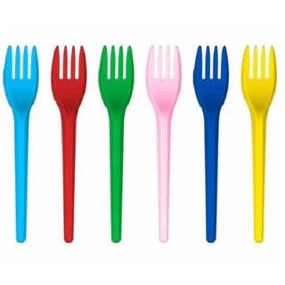 Garfo Descartável Sobremesa - 50 unidades em Oferta na Shopee