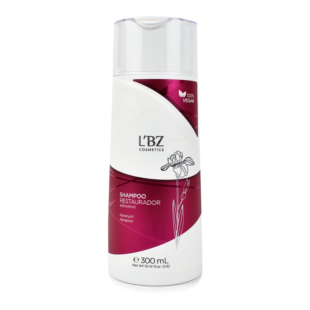 Shampoo Restaurador Cabelos C Química Danificado Vegano LBZ