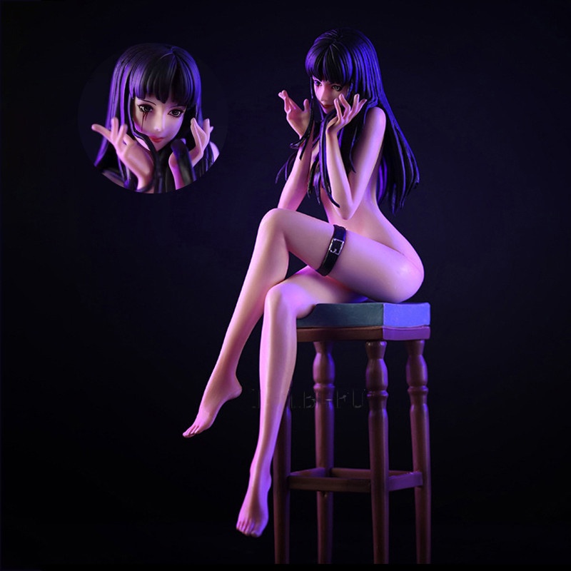 27cm Tomie Kawakami Figura Junji Ito Figuras De Anime PVC Estátua Hentai 18 Garotas Ação Coleção Modelo Decoração Brinquedos Boneca Presente