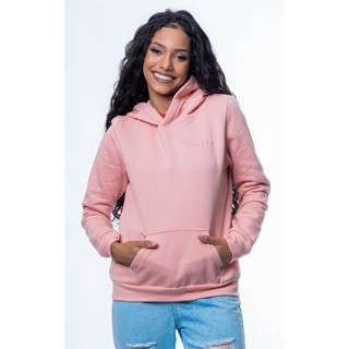 BLUSA DE MOLETOM COM CAPUZ E BOLSO / CODIGO GIRLS