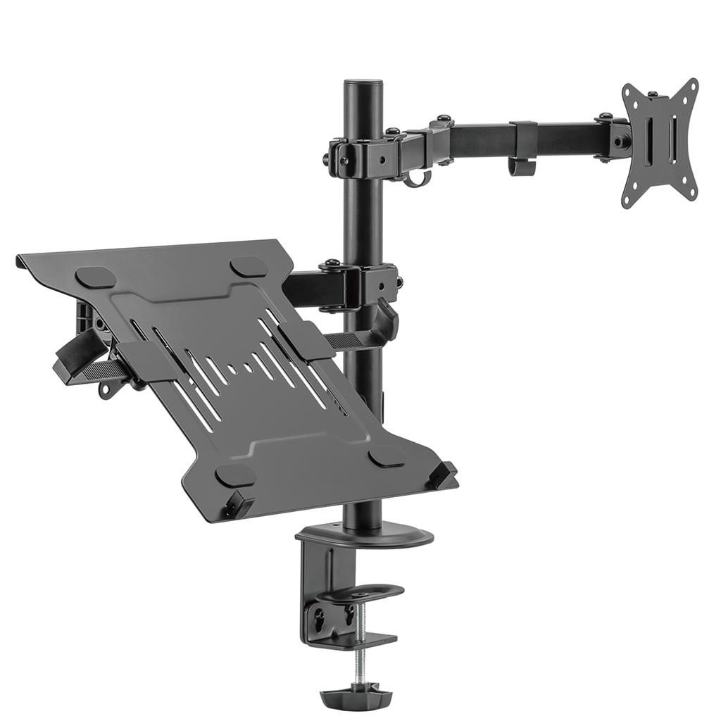 Suporte ESN-12 em Aco Para Monitor e Notebook Articulado ate 32 ...
