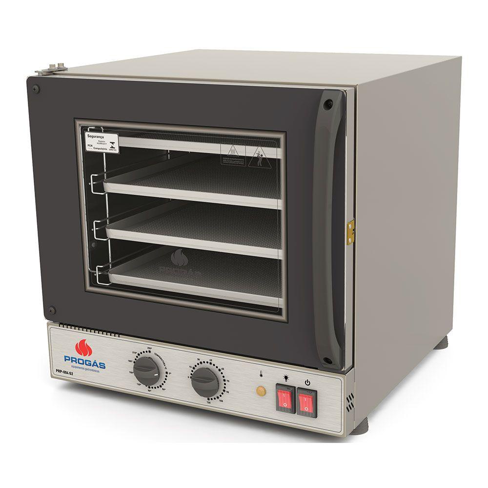 Forno Turbo Elétrico Progás Fast Oven 56 Litros Preto 220V PRP-004 em Oferta na Shopee