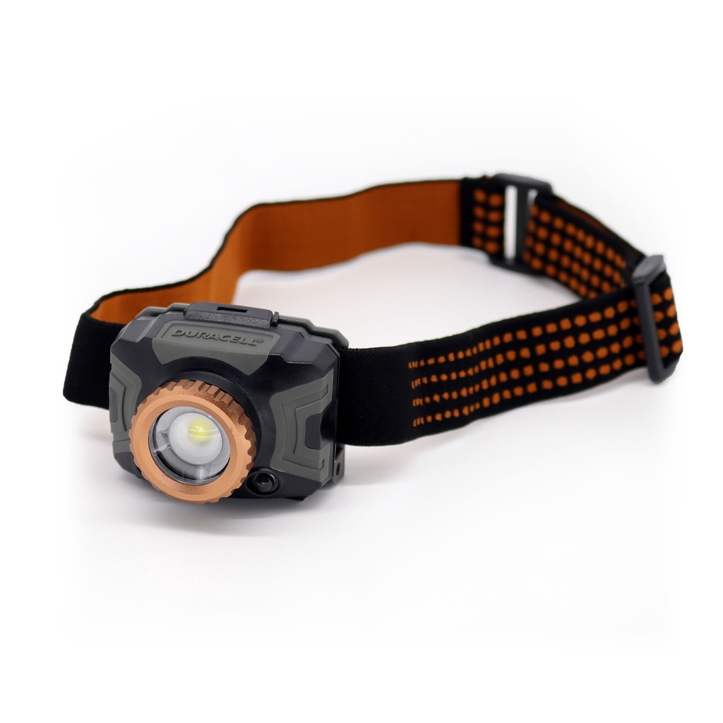 Lanterna Potente Em Led De Mãos Livres 350 Lúmens Duracell  7180-DH350