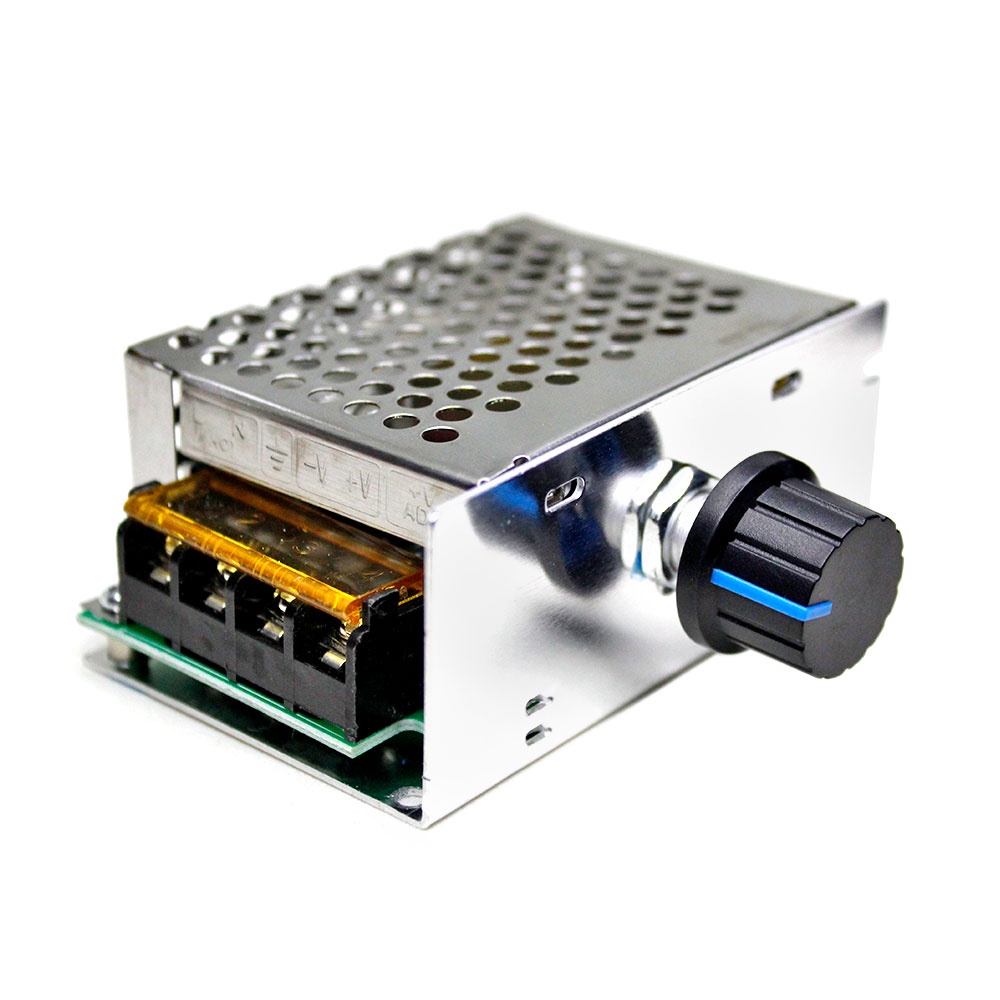 DIMMER 220V 4000W GABINETE METALICO em Oferta na Shopee