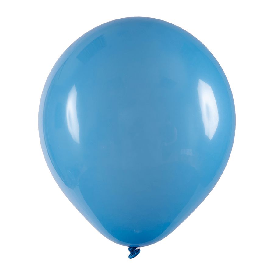Balão de Festa Redondo Profissional Látex Liso - Azul Celeste - Art-Latex - Rizzo Balões em Oferta na Shopee