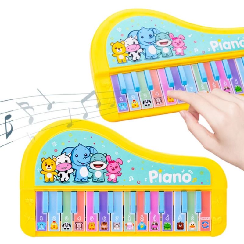 teclado Piano Xilofone Musical Infantil Baby Brinquedo Interativo