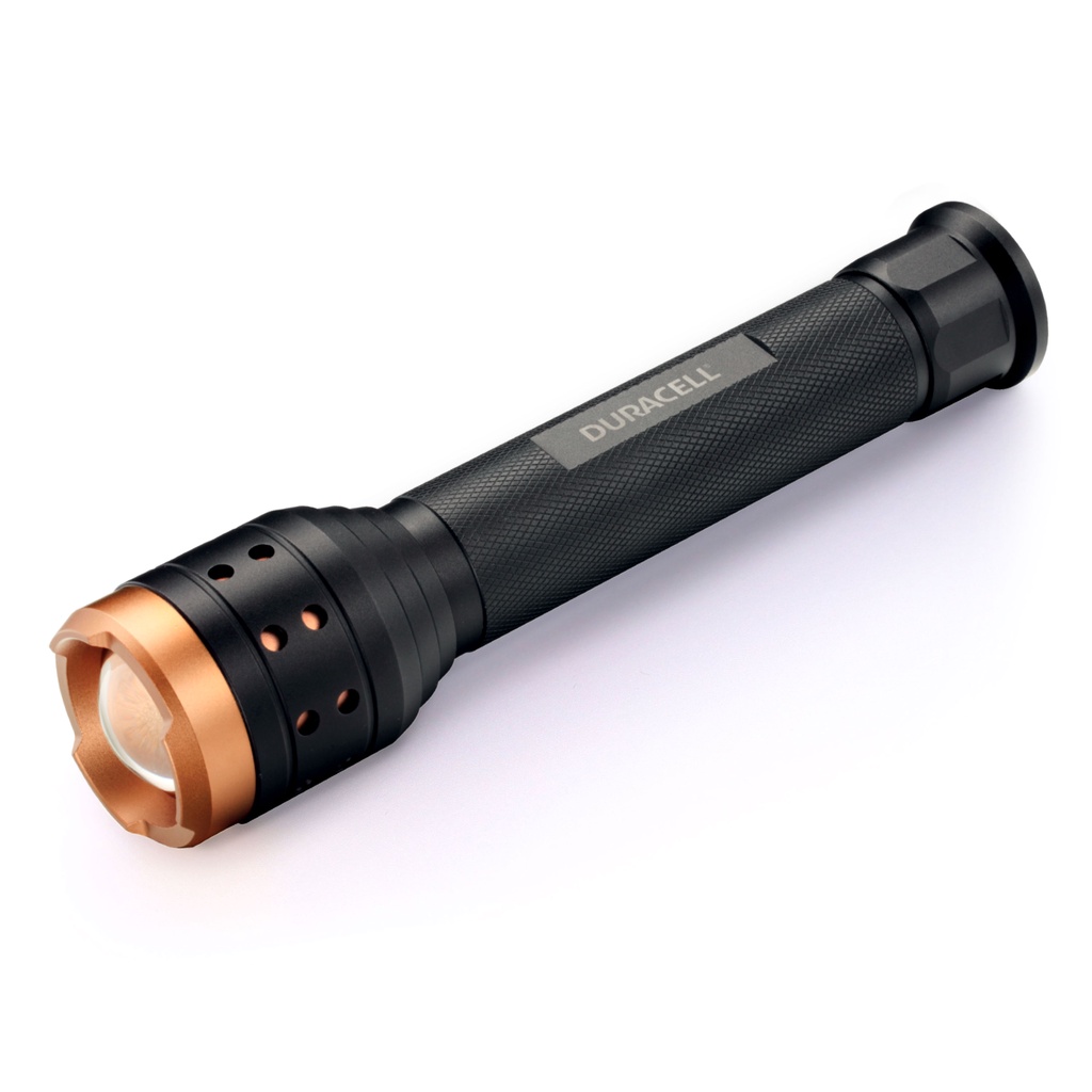 Lanterna De Mão Estrutura aeronáutica Em alumínio De Led Foco Ajustável 2500 Lúmens Duracell 7159-DF2500