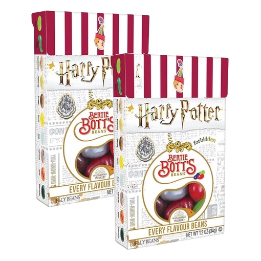 Kit 2 Bala Harry Potter Feijõezinhos Todos Sabores 34g