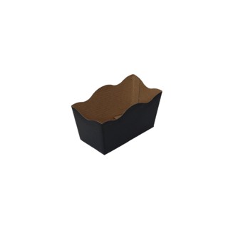 Caixa Para Flores e Presentes Duplo Pote 06 Preto (05 unidades)