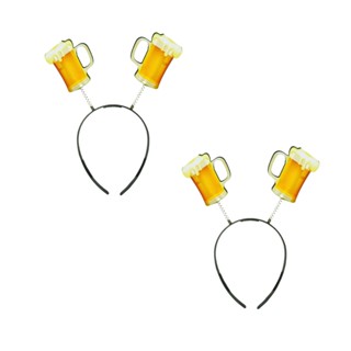 Kit 06 Tiara Arco Arquinho Carnaval Plástica Copo Cerveja Bebida Boteco Chopp Acessório