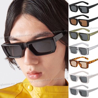 Óculos De Sol Punk Square Pequenas Armações Mulheres Homens E Fashion