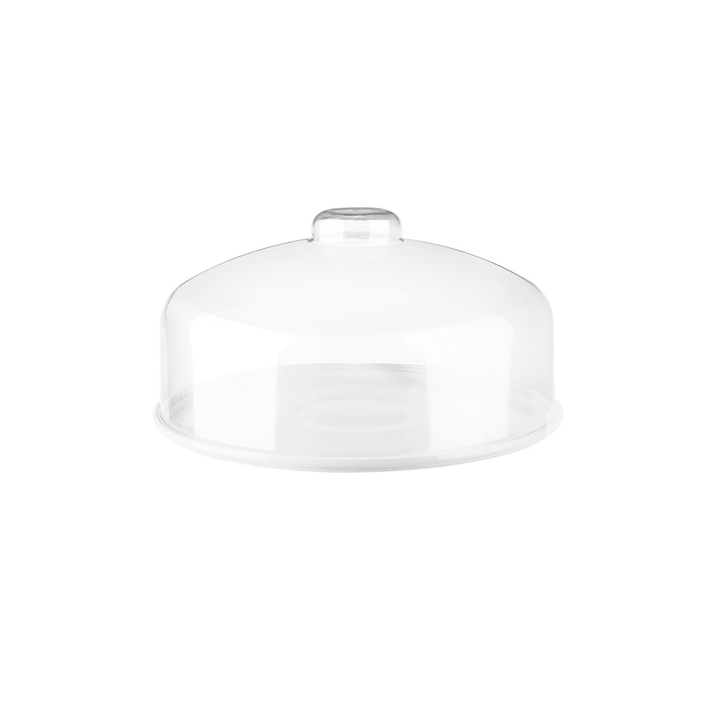 Boleira Prato Com Cúpula Coza Cozy Media Ø 25 cm Branco em Oferta na Shopee