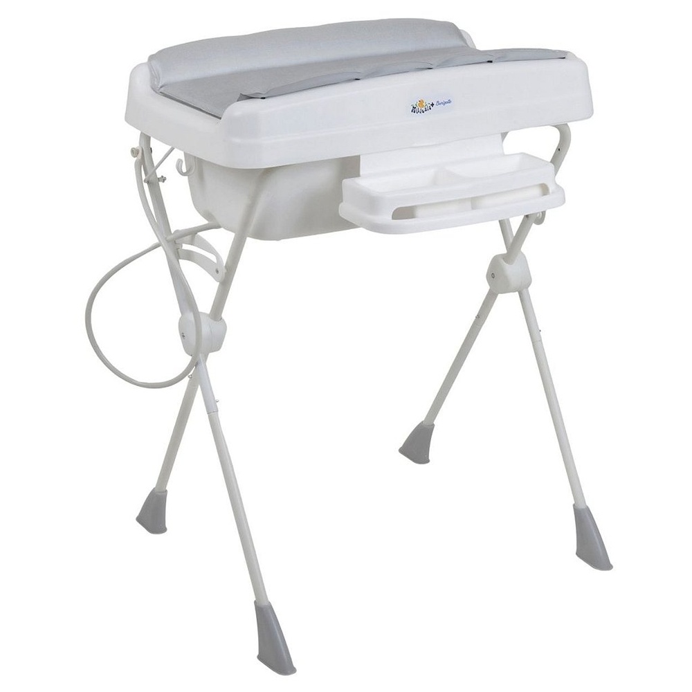 Banheira de Bebe Burigotto Millenia+ Mescla Silver Cinza em Oferta na Shopee