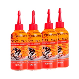Kit 4 Lubrificante Tectire Tec 50 Cera 120ml em Oferta na Shopee