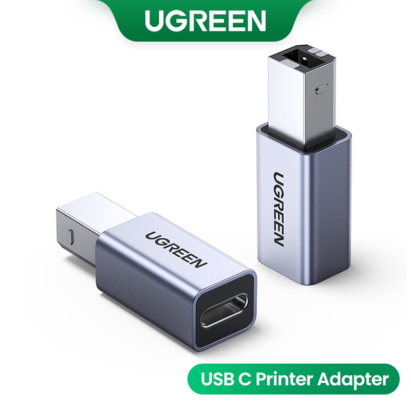 Adaptador Para Impressora UGREEN USB 2.0 Tipo C Base De Disco Rígido Fax Scanner De Transferência De Dados em Oferta na Shopee