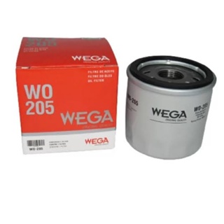 Filtro de Óleo Wega WO205 MARCH, CLIO, SANDERO, LOGAN, TWINGO em Oferta na Shopee