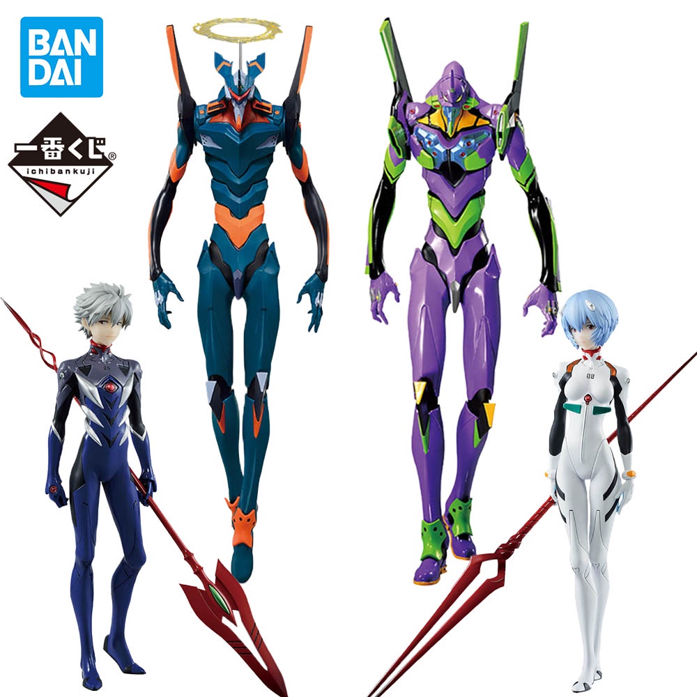 Bandai Original It’s Toji Evangelion Mark.06 Advent Ayanami Rei Kaworu Nagisa Anime Figure Collection Model Action Toys