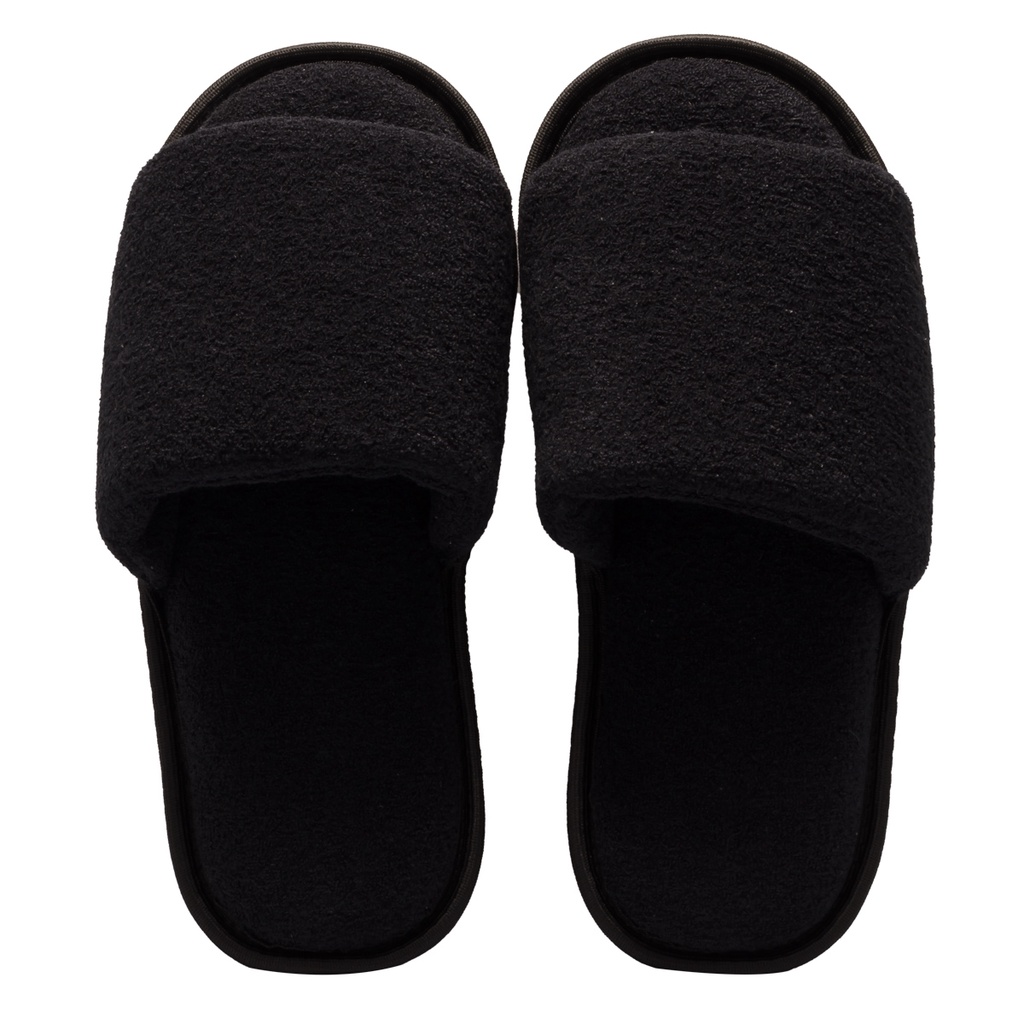 Pantufa Chinelo Slide Preta Sola Ante Derrapante Disponível do Tamanho 27 até 46 em Oferta na Shopee