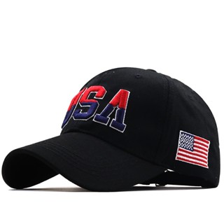 Nova Marca Eua Boné Bandeira De Beisebol Para Homens Mulheres Chapéu De Algodão Snapback Unissex América Bordado Hip Hop Bonés Gorras Pet