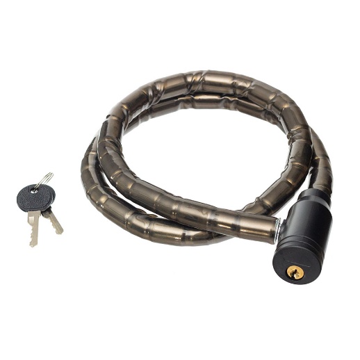Cadeado 18x100cm Articulado Bicicleta E Moto Anti Furto 1mt