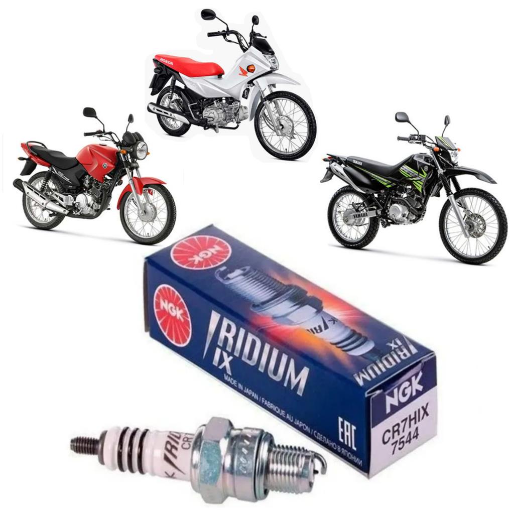 Vela Ignicao Iridium Pop 100 C 100 Dream SOFT 50 XTZ 125 Crypton YBR 125 Original Ngk