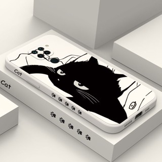 Capa Telefônica Para Xiaomi Redmi Note 9 8 7 Pro Max 9Pro 9S 9T Confortável De Sensação De Gato Agrevida