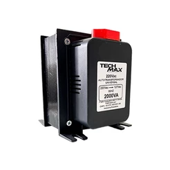 AUTO TRANSFORMADOR 2000VA - CONVERSOR - 127V/220V - 220V/127V TECH MAX