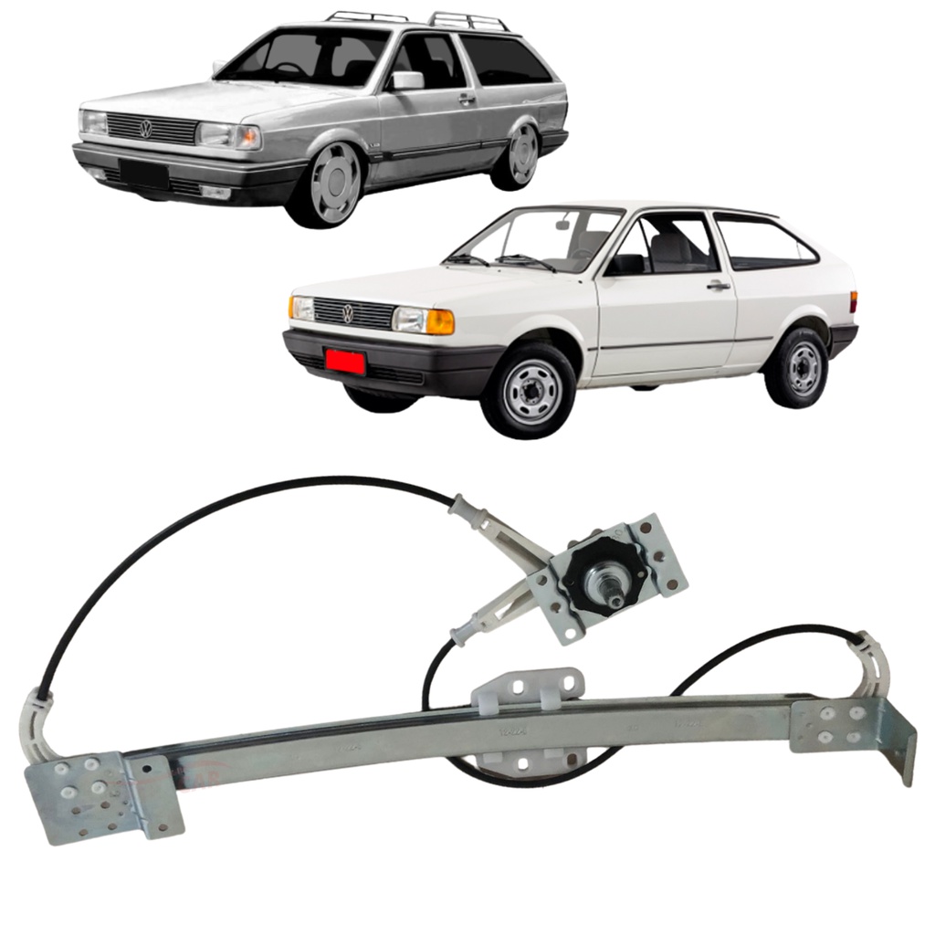 Máquina Vidro Gol Quadrado Lado Esquerdo 1988 1989 Até 1996 em Oferta na Shopee