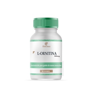 L-Ornitina 300mg 30 Doses em Oferta na Shopee