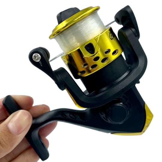 Molinete para Pesca Voge 200 Ultra Light com linha Escolha a Cor 0.18/220m Linha 0.20/180m 0.25/120m