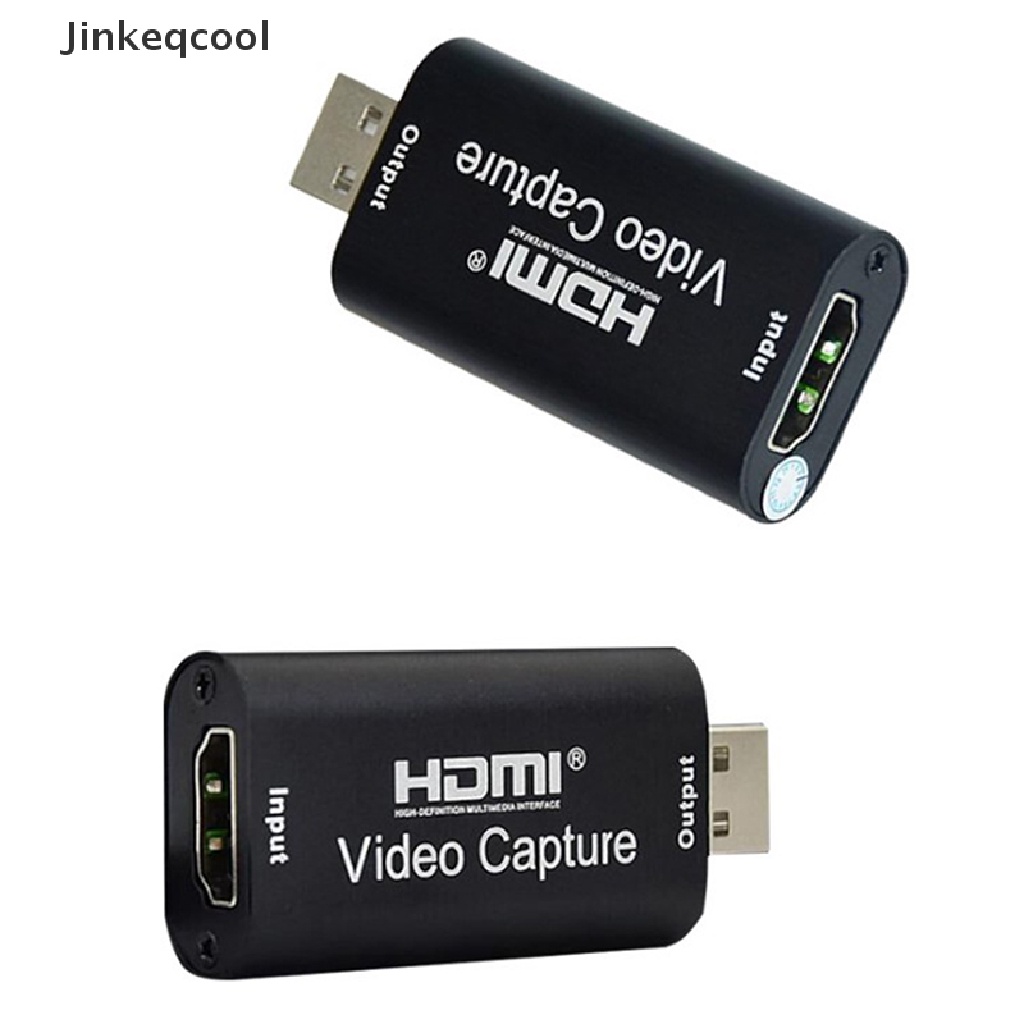 Placas De Captura De Vídeo Jqbr Adaptador Áudio HDMI Para USB 3.0 Definição 4K Record QDD