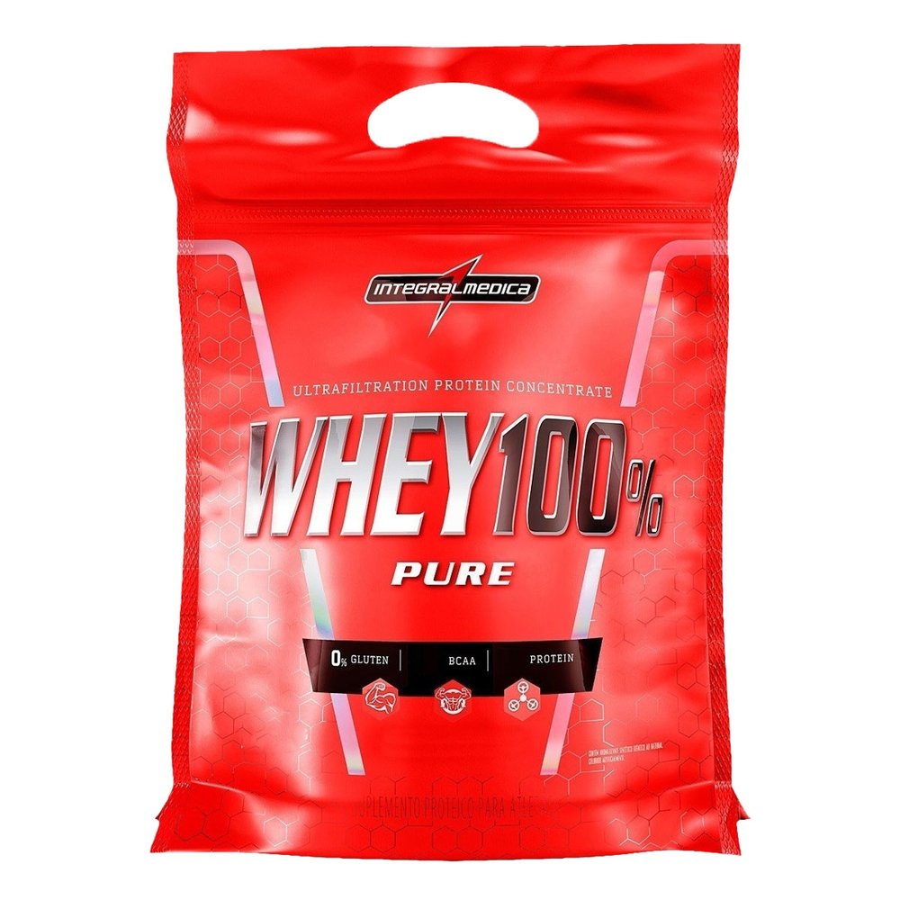 Whey Concentrado 100% Integral 907g Refil