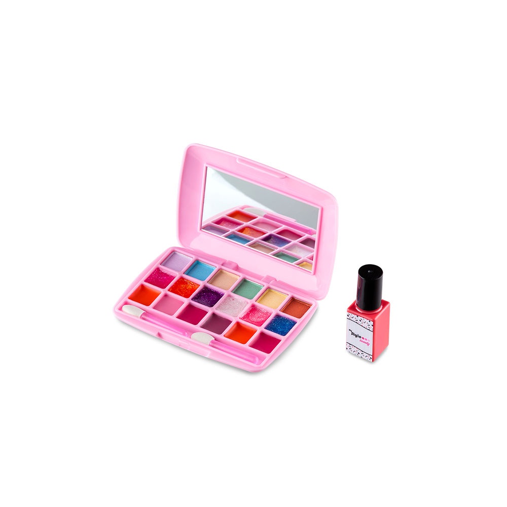 Estojo de Maquiagem Infantil My Style Beauty Estojo Fabulosa +5 Anos Multikids - BR1331 - Mom & Baby