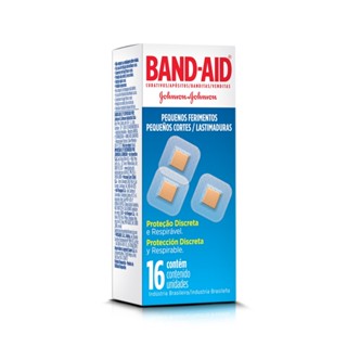 Band-Aid Curativos Pequenos Ferimentos 16 Unidades