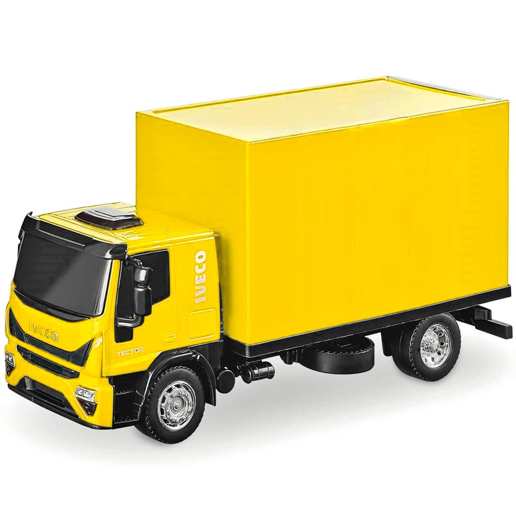Caminhao Transportador Iveco Tector Bau - Usual Brinquedos