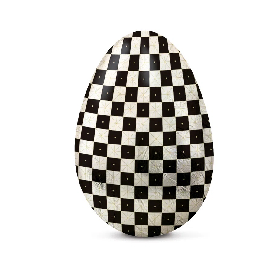 Papel Chumbo 43,5 x 58,5 cm - Quadriculado Preto - 5 unidades - Cromus Páscoa - Rizzo