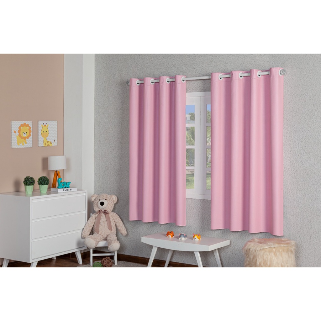 Cortina Blackout Para Quarto Infantil X Quarto De Bebe Menino Menina Shopee Brasil