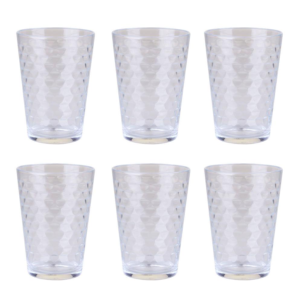 Conjunto 6 Copos 265ml Batuque Nadir