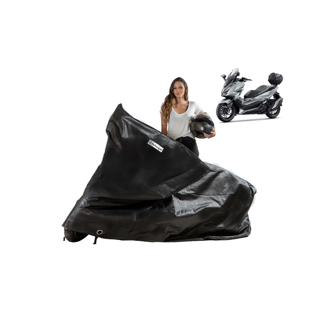 Capa Cobrir Moto Honda Forza 350 com Baú Traseiro